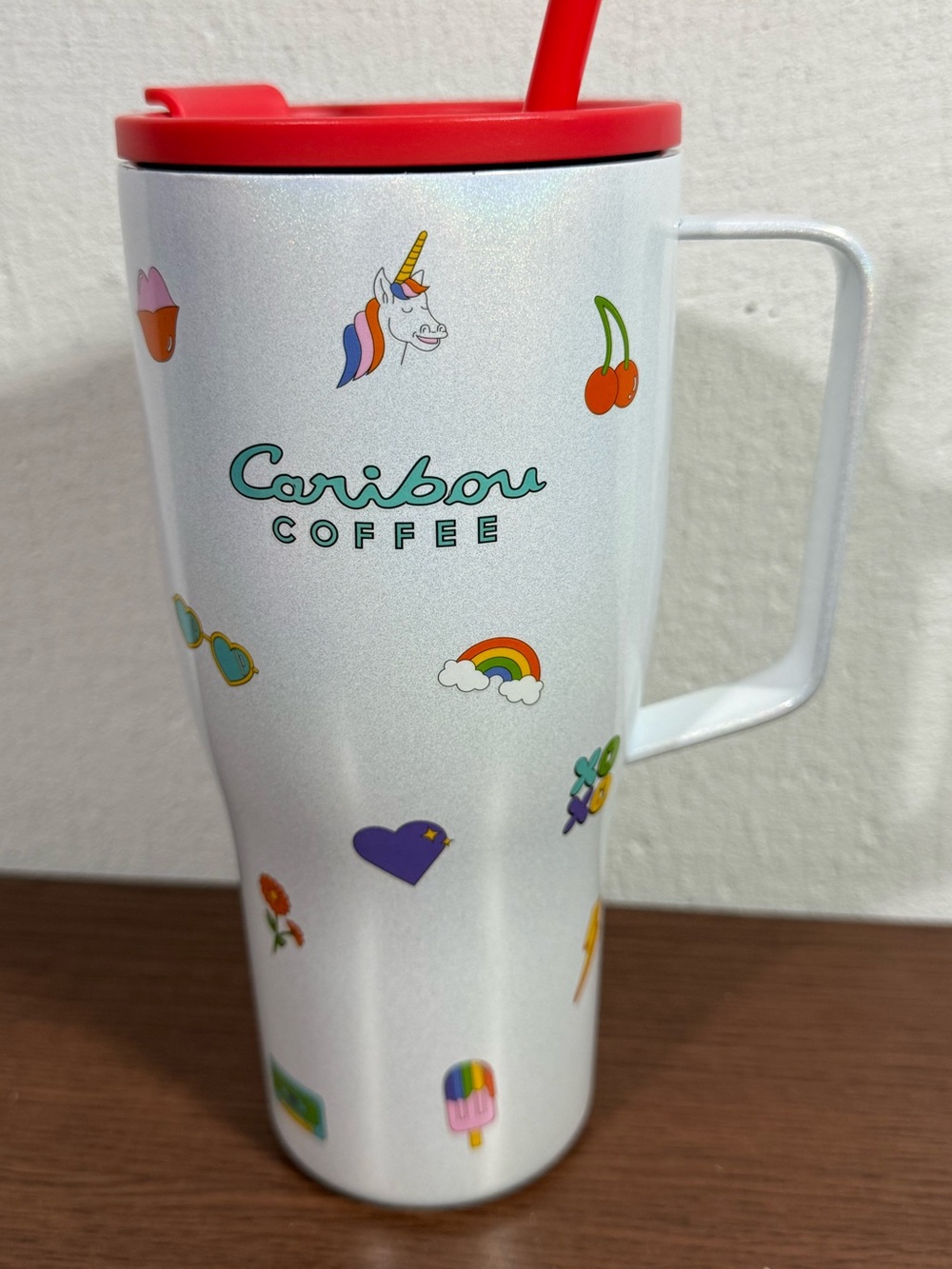 Caribou Coffee 2025 Pride Stainless Tumbler 30oz